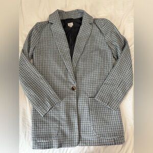 A new day houndstooth one button blazer